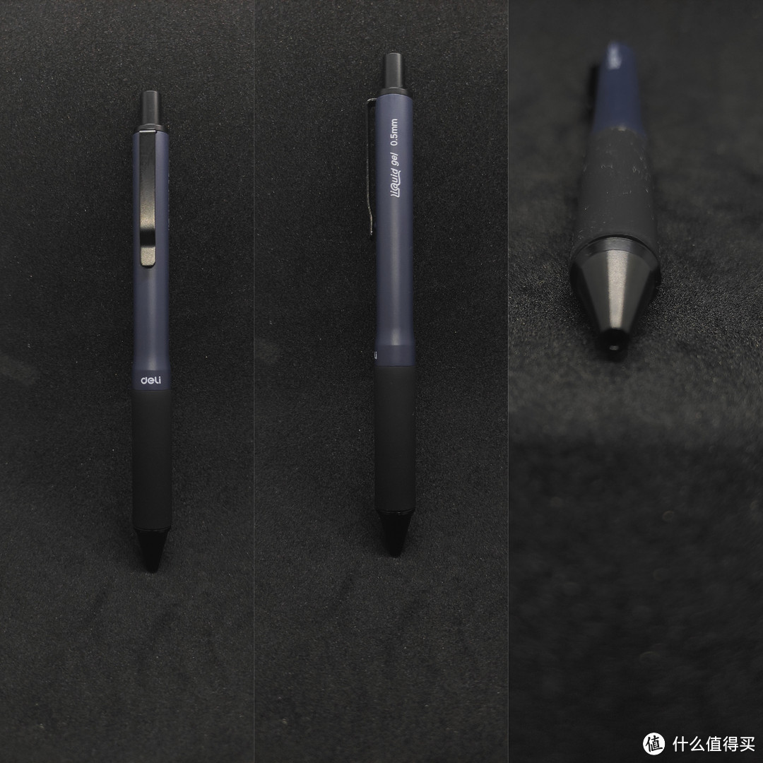 液态硅胶笔握+金属内管（低重心）+速干双珠ST，得力A99开箱体验